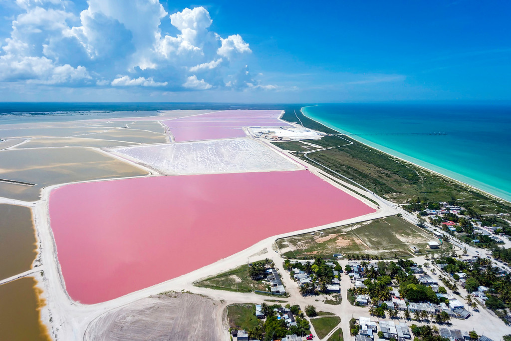 Pink Lakes Las  Coloradas